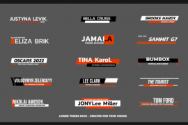 Lower Thirds Pack | DaVinci Resolve MACRO 50713380