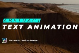Abstract Text Animation | DaVinci Resolve 48803340