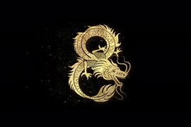 Chinese Astrological Sign Year Of The Dragon Icon Decoration 48612570