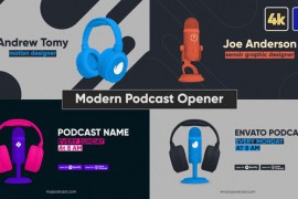 Modern Podcast Opener 44587325
