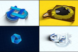 3D Construction Logo Animation 44488470