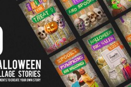 Halloween Collage Stories 48437095