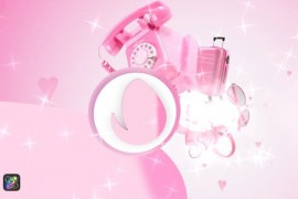 3D Pink Logo Reveal 47471968