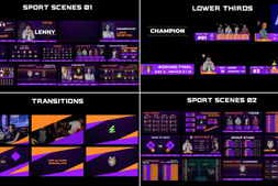 Free Download:ESports Gaming CyberSport Broadcast Package for After Effects 58966532