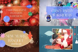 Christmas Event Invitation Slideshow | FCPX 42121956