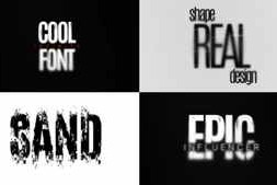 Free Download:Sand Noise Text Animations 60878814