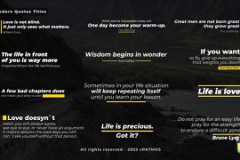 Modern Quotes Titles v2.0 | Final Cut Pro 44960686