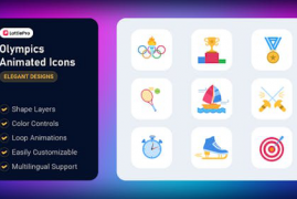Olympics Animated Icons 52355333