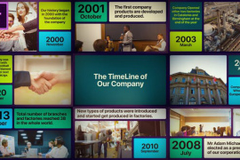 Corporate Company Timeline Slideshow MOGRT for Premier Pro 48947567