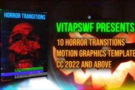 Halloween Horror Transitions | MOGRT 48354311