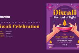 Free Download:Celebrate Diwali with Dazzling Instagram Portrait Posts 59930415