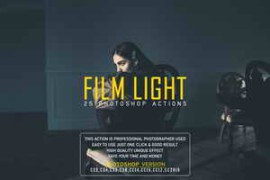 25 Film Light Photoshop Action