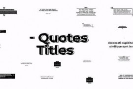 Quotes Titles | MOGRT 49852433