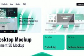 Web Desktop Promo Mockup 49665882