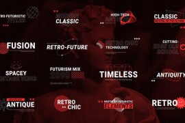 Retro Futuristic Titles 49207122