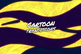 Cartoon Transitions // MOGRT 45955590
