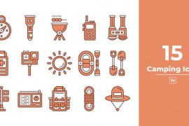 Camping Icon After Effects 46391465