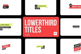 Lowerthird Titles 10 for Premiere Pro 45283403