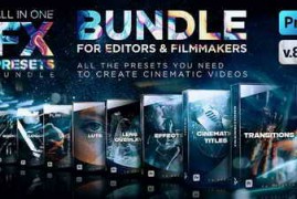 Montage Presets for Premiere Pro  Transitions, Titles, Effects, VHS, LUTs & More