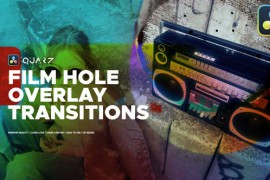 Film Hole Overlay Transitions for DaVinci Resolve 51634363