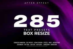 Free Download:Dynamic Text Presets Pack 63136990