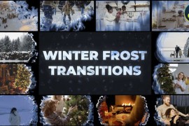 Winter Frost Transitions for DaVinci Resolve 42799035