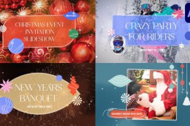 Christmas Event Invitation Slideshow | After Effects 41972360
