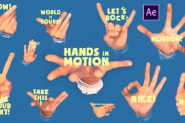 Hands in Motion | Title Animation Pack 44892986