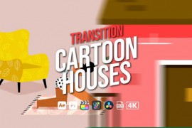 Transition Cartoon Houses 45551359