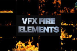 Fire Frames And Elements for DaVinci Resolve 46729641