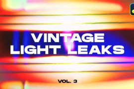 Vintage Light Leaks Transitions VOL. 3 | DaVinci Resolve 48988553