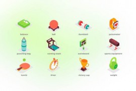 Sports - Isometric Icons 43428027