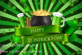 St. Patrick's Day Greetings - Apple Motion 44287860