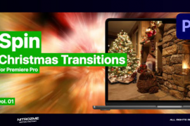 Christmas Spin Transitions Vol. 01 for Premiere Pro 49538898