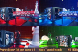 News Program Opener-Talk Show Opener V-2 47133293