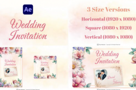 Wedding Invitation For After Effects 51915432
