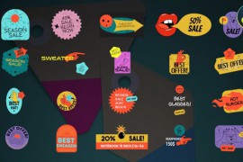 Sticker Sale Titles for DaVinci Resolve 50500917