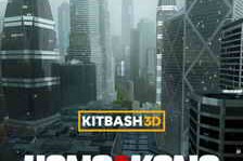 [3D Materials] KitBash3D - Hong Kong [Blender]