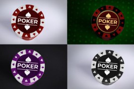 Online Poker Logo Reveal 44780282