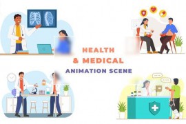 Healthcare and Medical Hospital Animation Scene 43665495