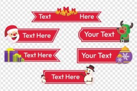Christmas Lower Third Pack 49290761
