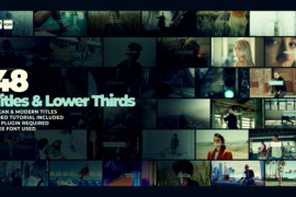 Titles & Lower Thirds 47420969