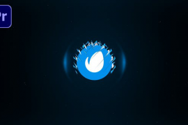 3D Round Lines Logo Reveal 50736103