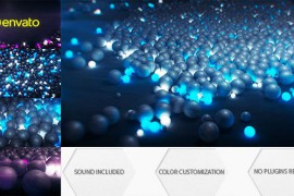 Glowing Spheres | Abstract Logo Intro 19035938