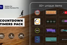 Countdown Timers Pack | Premiere Pro 34033027