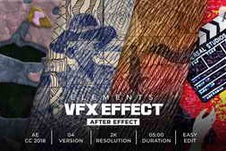 Free Download:Clay painting - Crayon - Doodle Mosaic Pencil Effect 62503971