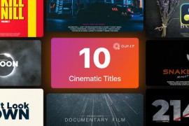 Cinematic Titles for DaVinci Resolve Vol. 03 48596413