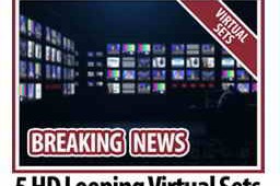 Footage Firm Breaking News Virtual Set