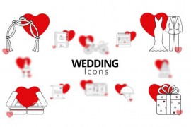 Wedding Icons 51941185