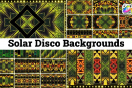 Solar Disco Backgrounds for FCPX 50428754